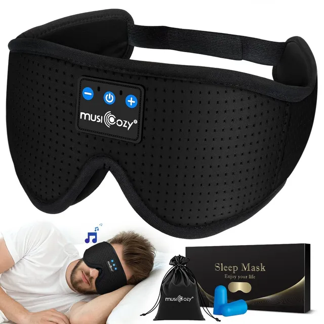 MUSICOZY 3D Sleep Headphones Mask